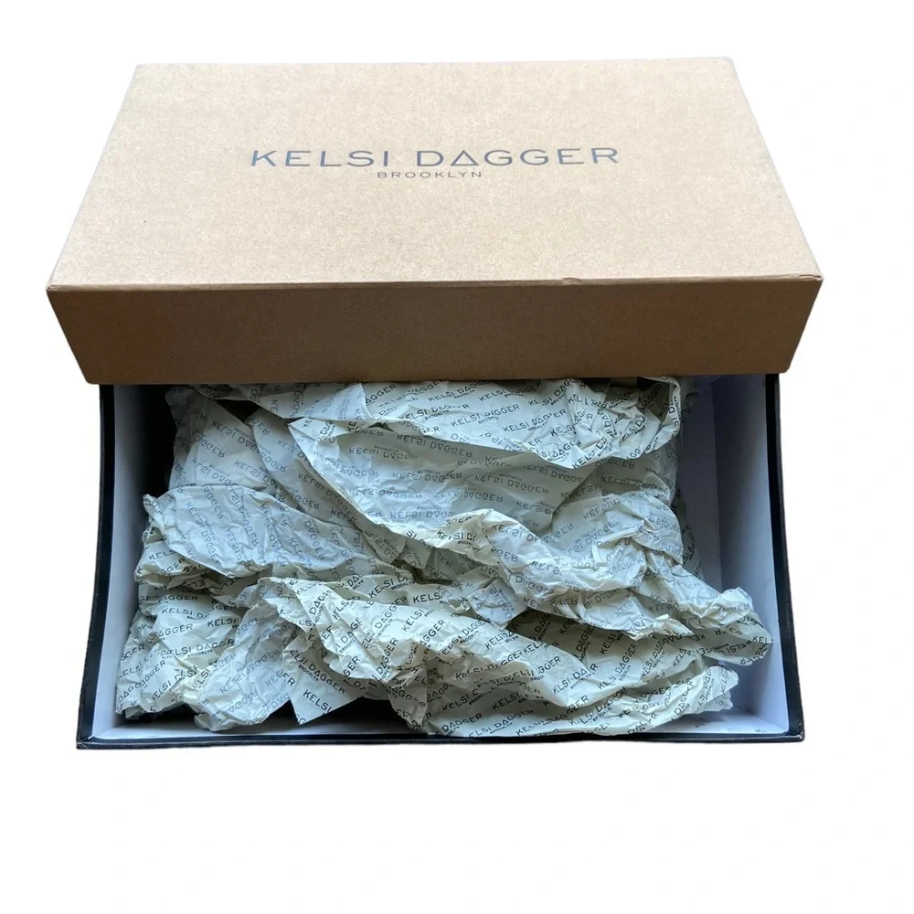 Kelsi Dagger Brooklyn Hillside Flat Sandals Leather